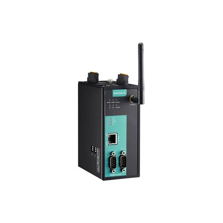 Moxa 2Port Modbus/Dnp3 Gateway W/ 802.11 A/B/G/N Wlan, Mgate W5208 MGate W5208